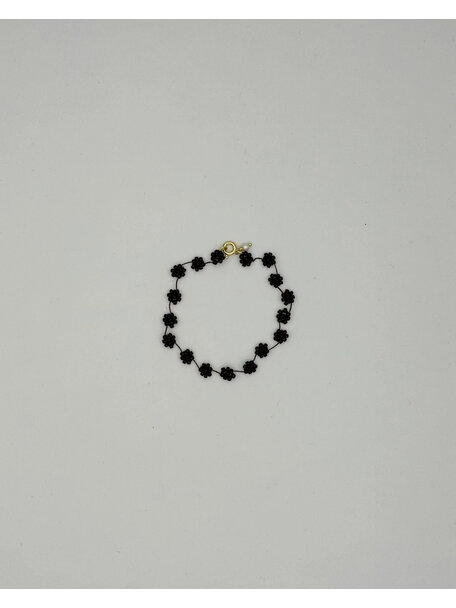 Labro Fiori dames armband 18cm - dark brown