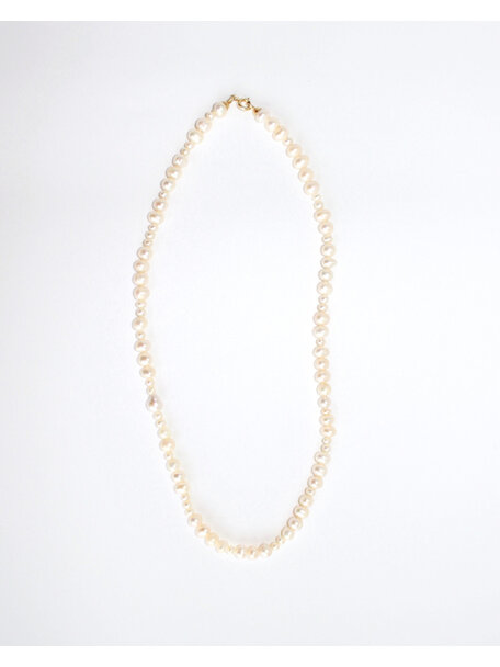 Labro Otto damesketting 42cm - pearl