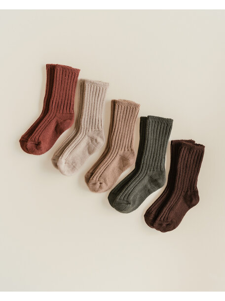 Unaduna Dikke kindersokken van wol - kladdkaka