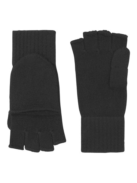 Apu Kuntur Wanten van alpacawol - zwart