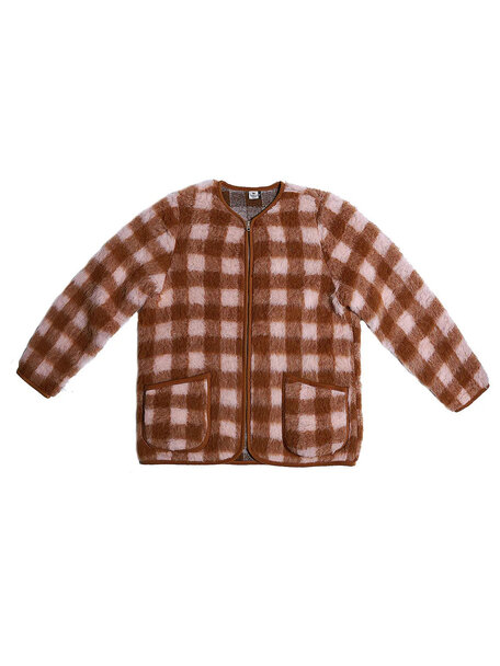 Alwero Kindervest Koru - checkered apricot
