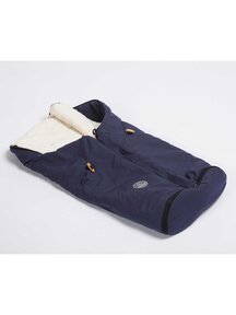 Naturkind Combi kinderwagen voetenzak zomer/winter - dark blue - showmodel