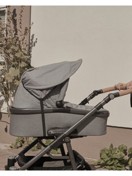 Naturkind Kinderwagen zonnescherm - cognac