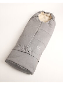 Naturkind Wollen voetenzak Emma - mottled grey