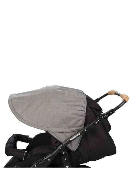 Naturkind Kinderwagen zonnescherm - cord olive