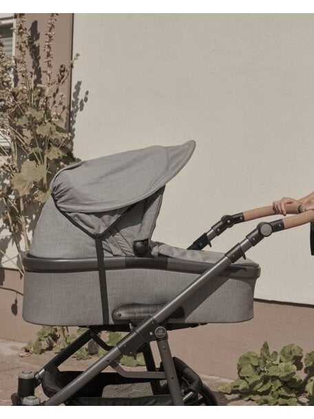 Naturkind Kinderwagen zonnescherm - cord olive