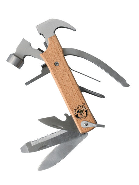 Kids at work Houten hamer multitool