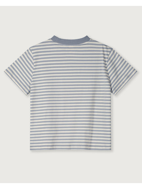 Gray Label Oversized kinder t-shirt - stone grey/cream