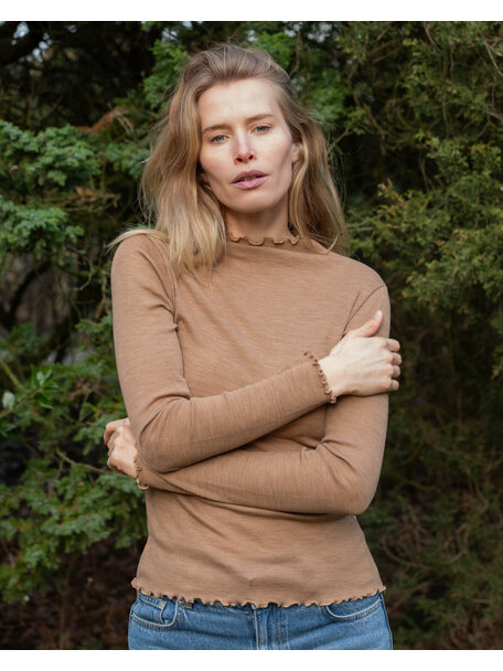 Unaduna Kate longsleeve met turtle neck - semla