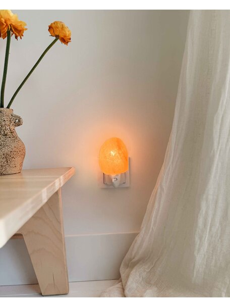 Himalayazout Zoutlamp - nachtlampje