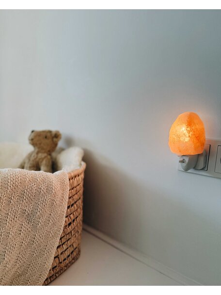 Himalayazout Zoutlamp - nachtlampje