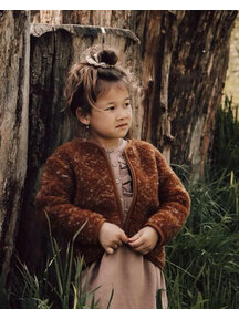 Alwero Kindervest Koru - caramel multi dots