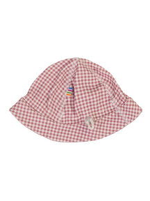 Joha Geblokt zonnehoedje - roze
