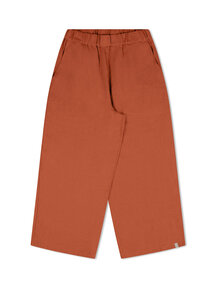 Matona Dames culotte van linnen - rooibos