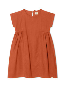 Matona Oversized kinderjurk - rooibos