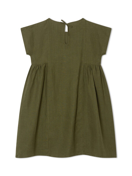 Matona Oversized kinderjurk - olive