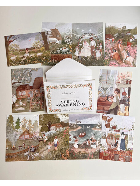 Robin Pieterse Kaartenset - Spring awakening