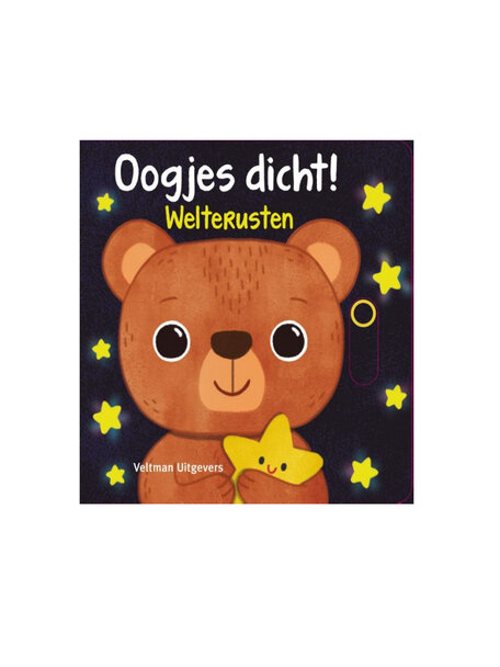 Veltman uitgeverij Oogjes dicht! Welterusten