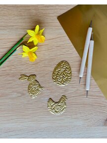 Arts & Crafts Embossing folie - goud