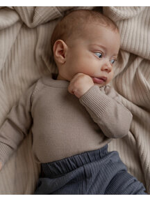 Hanevild Wollen romper Martin - oatmeal