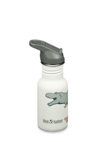 Klean Kanteen Kid fles 355 ml met flipsportdop - dino skate