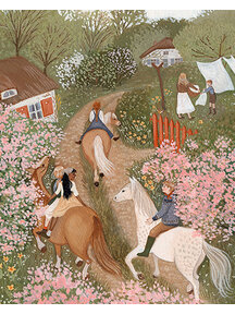 Robin Pieterse Gevouwen kaart - bloom