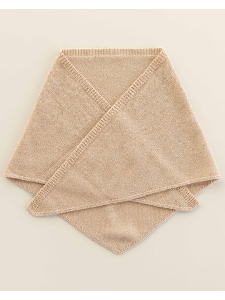 Unaduna Merino wollen sjaal Lilly - sand