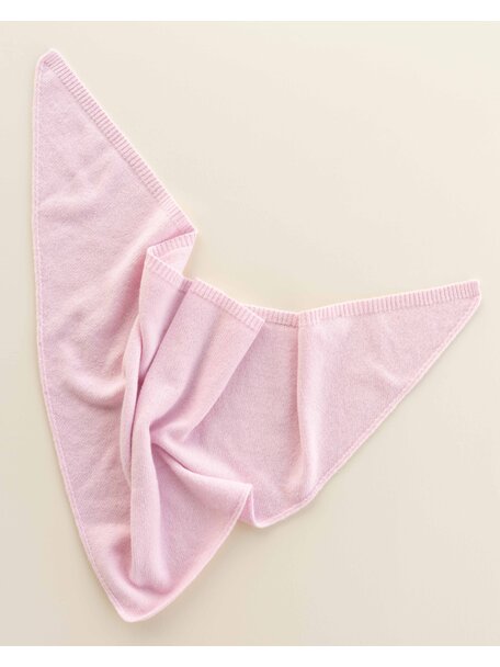 Unaduna Merino wollen sjaal Lilly - rosa