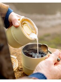 Klean Kanteen Rise thermos beker schuifdeksel 237ml - wax yellow