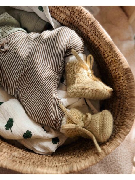 Gray Label Baby legging - woody/cream