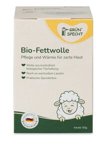 Grünspecht Heilwol wol (50 gram)