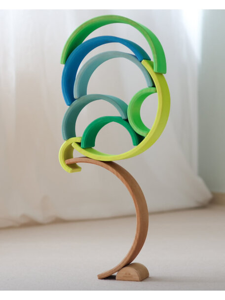 Grimm's Regenboog groot 10-delig - neon groen