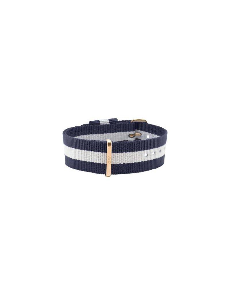 Daniel Wellington Strap Glasgow 18mm Rose gold DW00200031 - DW00200031