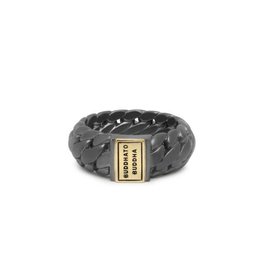 Buddha to Buddha Ben Small Ring Black Rhodium Gold - 542BRG