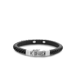 Buddha to Buddha Komang Small Leather Black Armband - 162BL