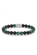 Rebel&Rose Matt Malachite Twist - 8mm L - RR-80068-S-L