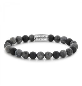 Rebel&Rose Grey Rocks - 8mm M - RR-80069-S-M