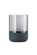 Blomus Hurricane Lamp - Steel Gray; Smoke