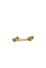 Buddha to Buddha Gold G020 One - Refined Katja Gold Earhanger YG 14 krt