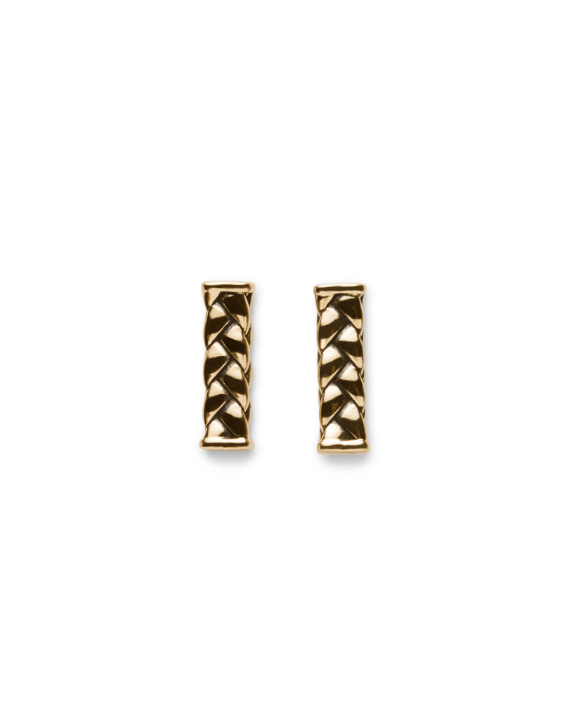 Buddha to Buddha Gold G019 One - George Gold Earstuds 14 krt