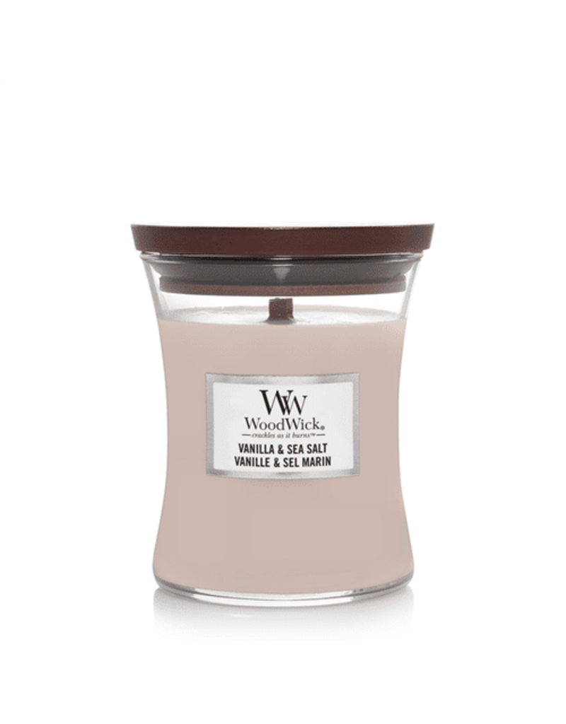 Woodwick Woodwick Vanilla & Sea Salt Medium