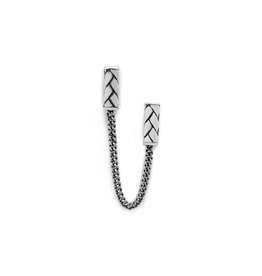 Buddha to Buddha 419 - George Double Earstud Silver Single Piece