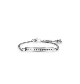 Buddha to Buddha 901 L - Essential Logo Anklet Silver Large