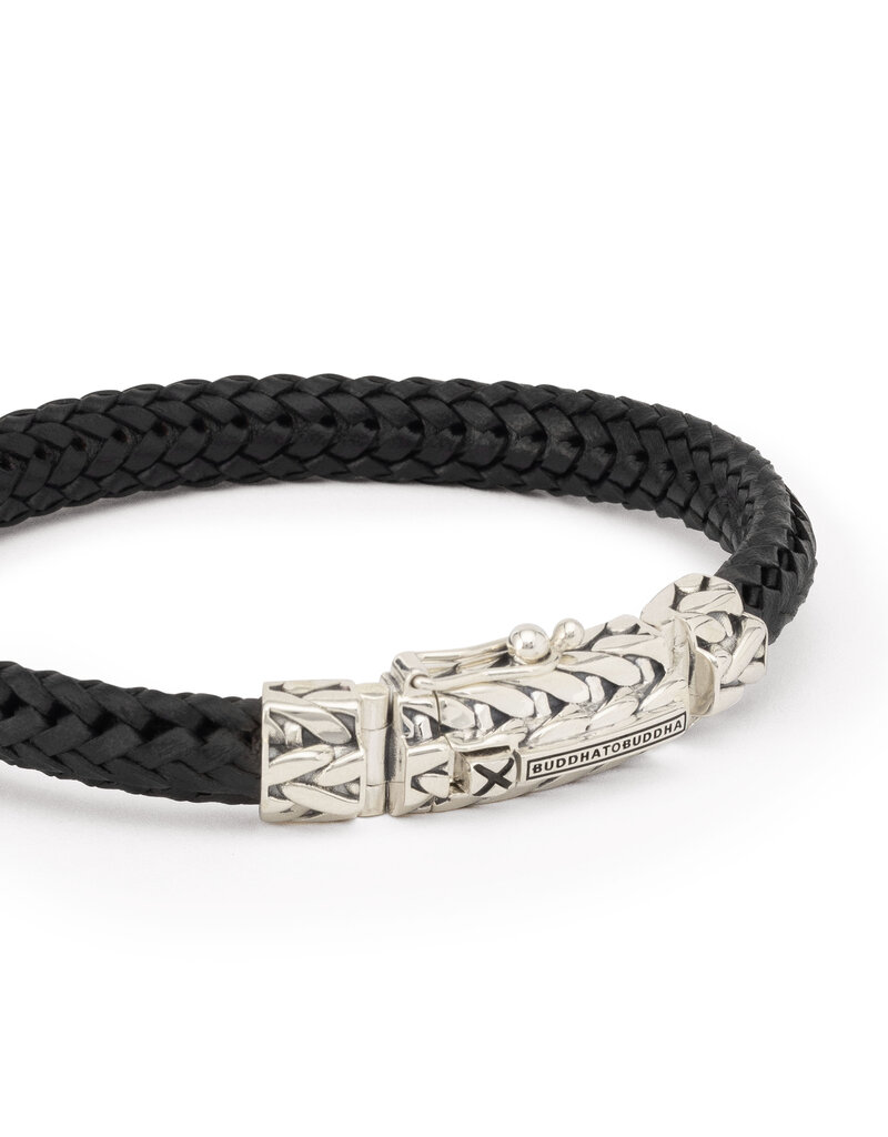 Buddha to Buddha 863BL - Nurul/Ellen Mix Bracelet Leather Black