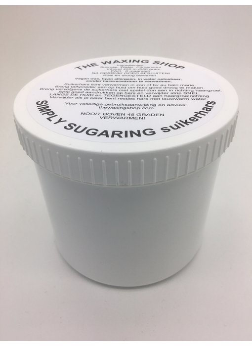 Simply Sugaring Suikerhars in plastic pot