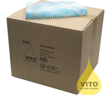 Vito Filtre a huile systeme de filtration 100 pieces