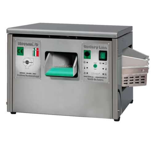 Nicem DEMO-MODEL Bestekpoleermachine Nicem ASC 10 Mini
