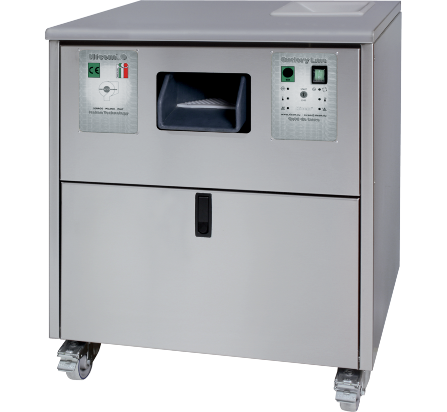 DEMO-MODEL Bestekpoleermachine Nicem ASC 30 Girl