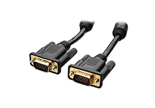 VGA naar VGA Kabel – 1.5 Meter | D-Sub 15-pins Video Kabel – Voor Monitor, Beamer & PC | Zwart 