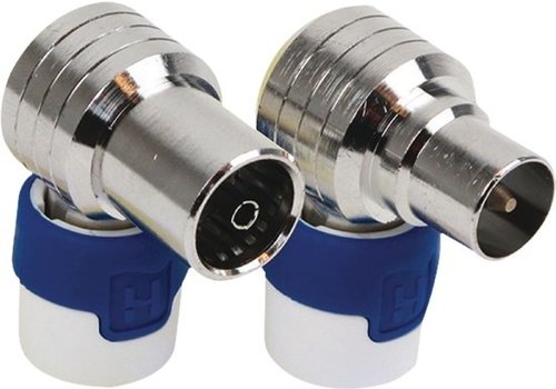Hirschmann KOSWI 5 / KOKWI 5 Coax IEC push-on connectoren set / haaks 